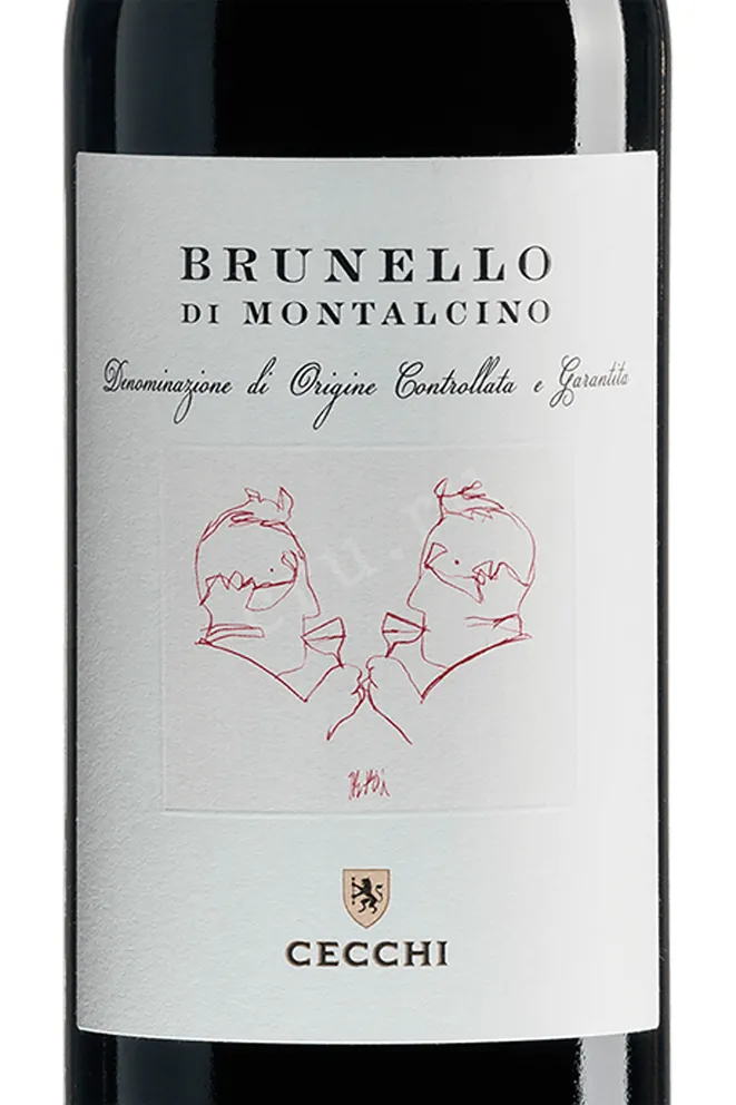 Этикетка Cecchi Brunello di Montalcino 2010 0.75 л