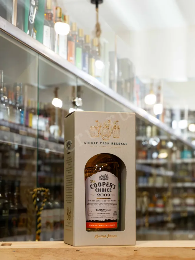 В магазине Крю Профи The Cooper’s Choice Tamanavulin Malaga Wine Cask Finish in gift box 2009 0.7 л
