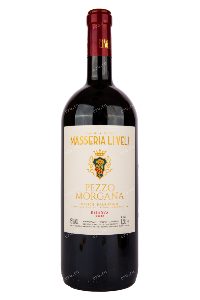 Вино Masseria Li Veli Pezzo Morgana Riserva 2019 1.5 л