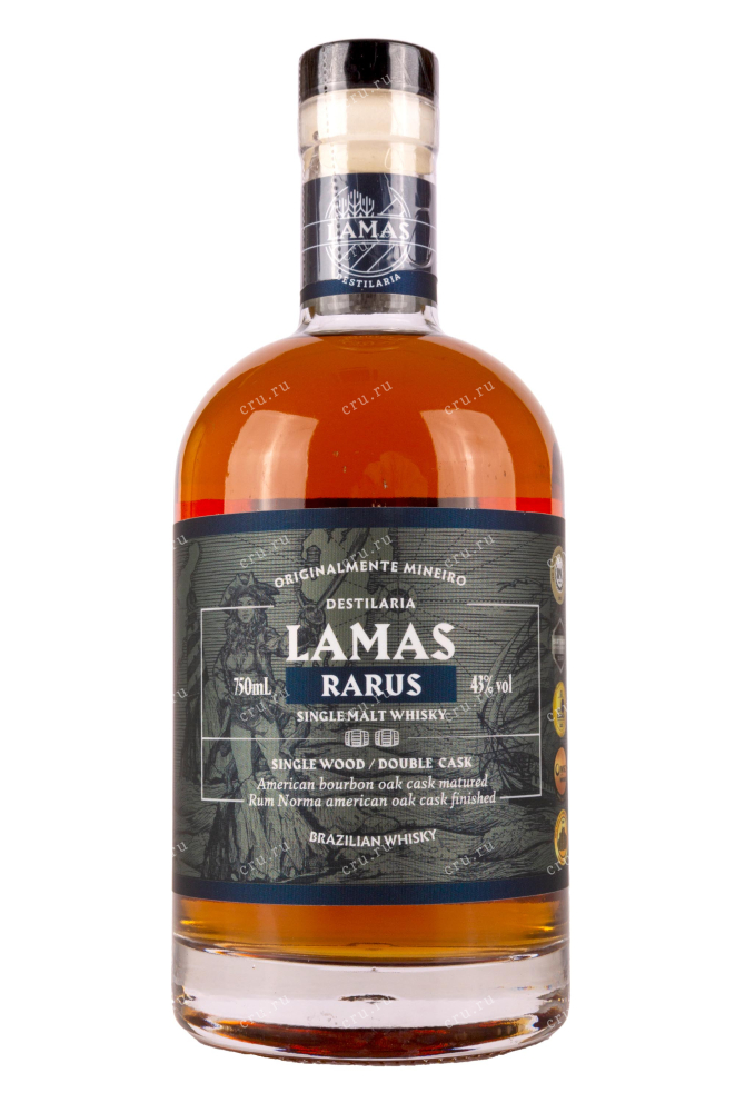 Виски Lamas Rarus Double Cask in tube  0.75 л
