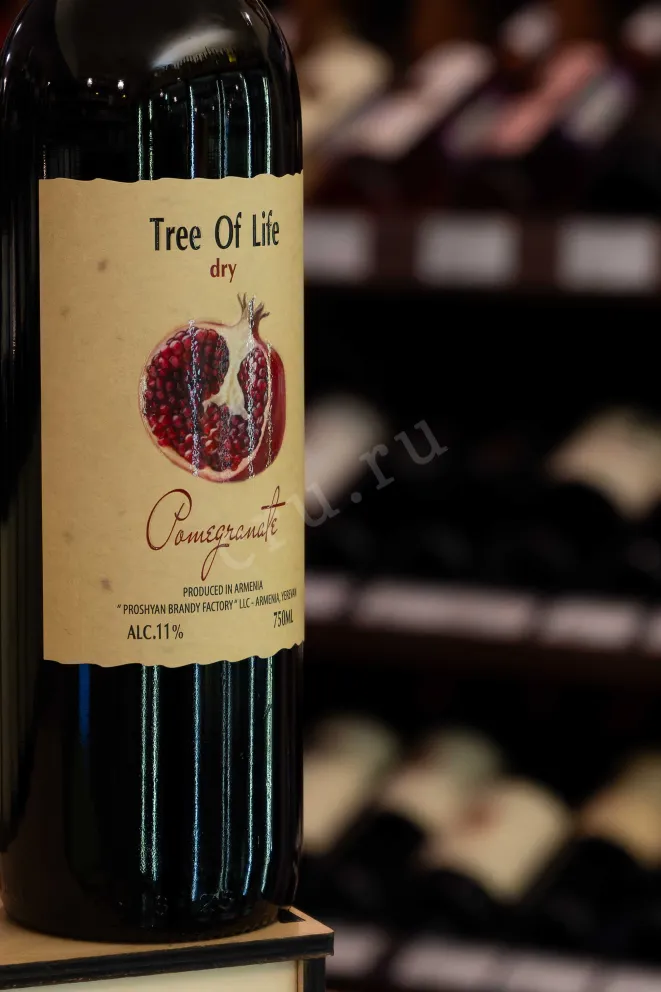 В магазине Крю Профи Tree of Life Pomegranate Dry 0.75 л