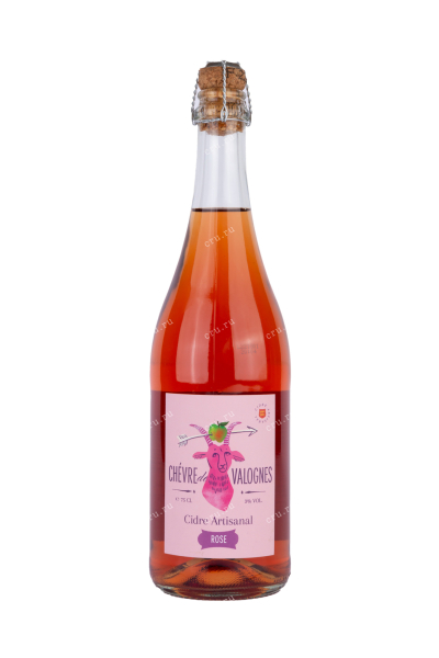Сидр Chevre De Valognes Cidre Artisanal Rose  0.75 л