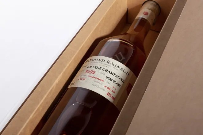 В подарочной коробке Raymond Ragnaud Millesime Grande Champagne in gift box 1995 0.7 л
