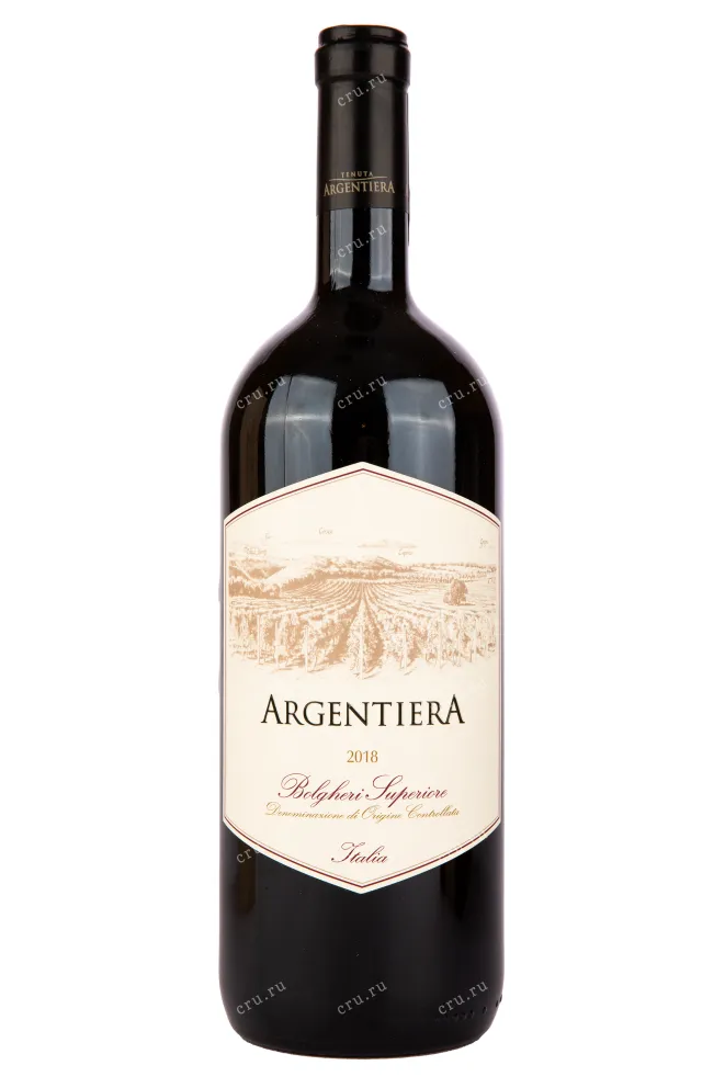 Вино Argentiera Bolgheri Superiore 2018 1.5 л