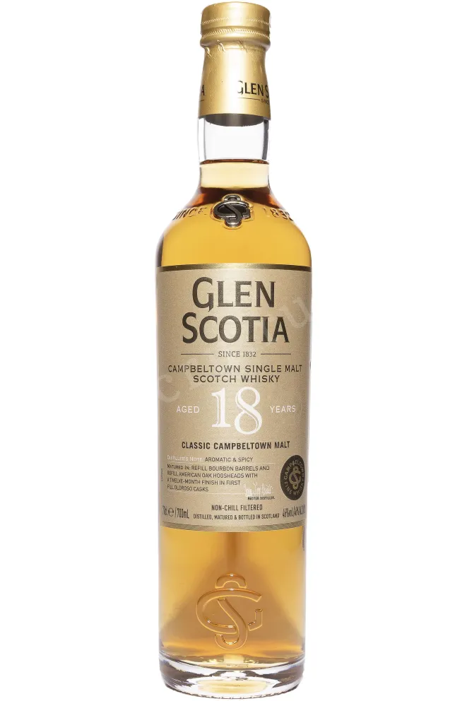 Бутылка Glen Scotia 18 years 0.7 л