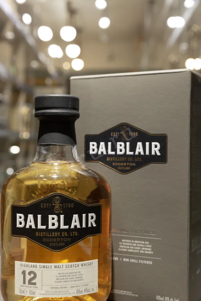 В магазине Крю Профи Balblair 12 Years Old in gift box 0.7 л