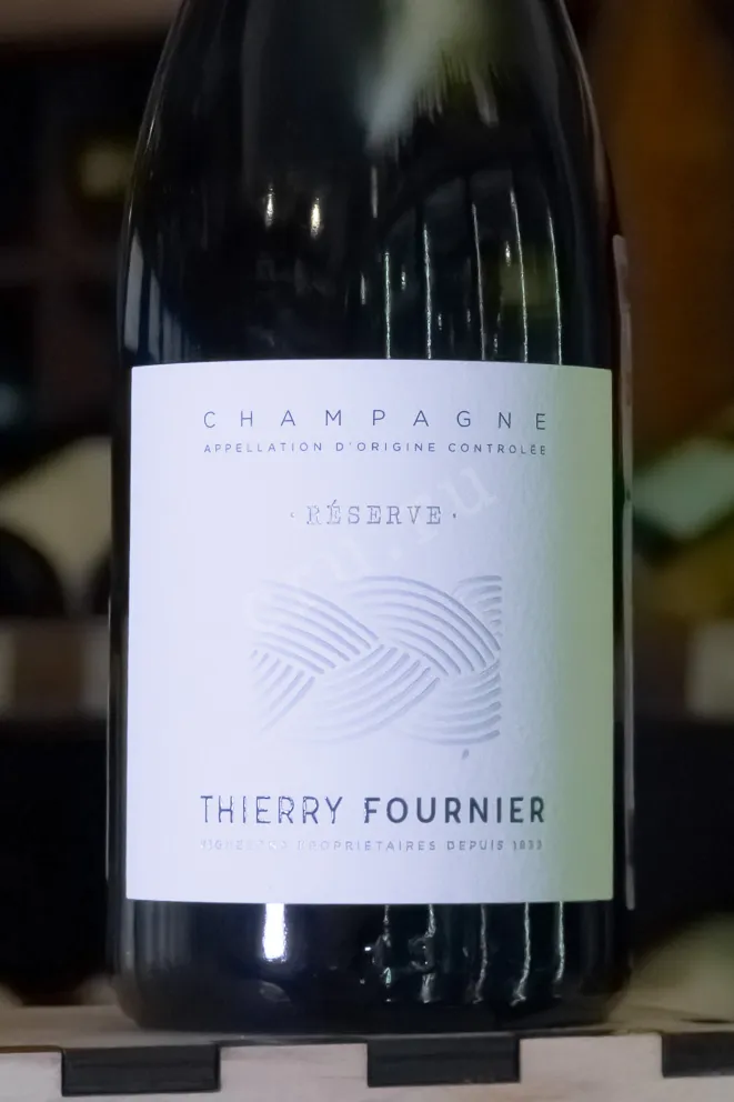 В магазине Крю Профи Thierry Fournier Reserve Extra Brut 2022 0.375 л