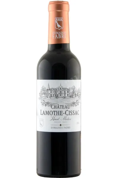 Вино Chateau Lamothe-Cissac Cru Bourgeois Haut-Medoc AOC 2016 0.375 л