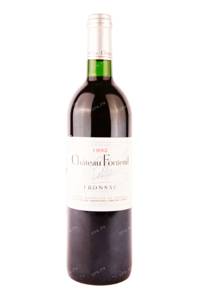 Вино Chateau Fontenil Rolland Collection 1992 0.75 л