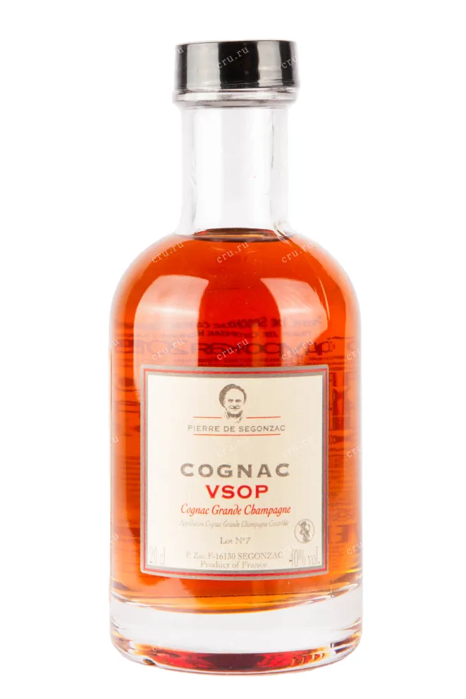 Коньяк Pierre de Segonzac VSOP with gift box  0.2 л
