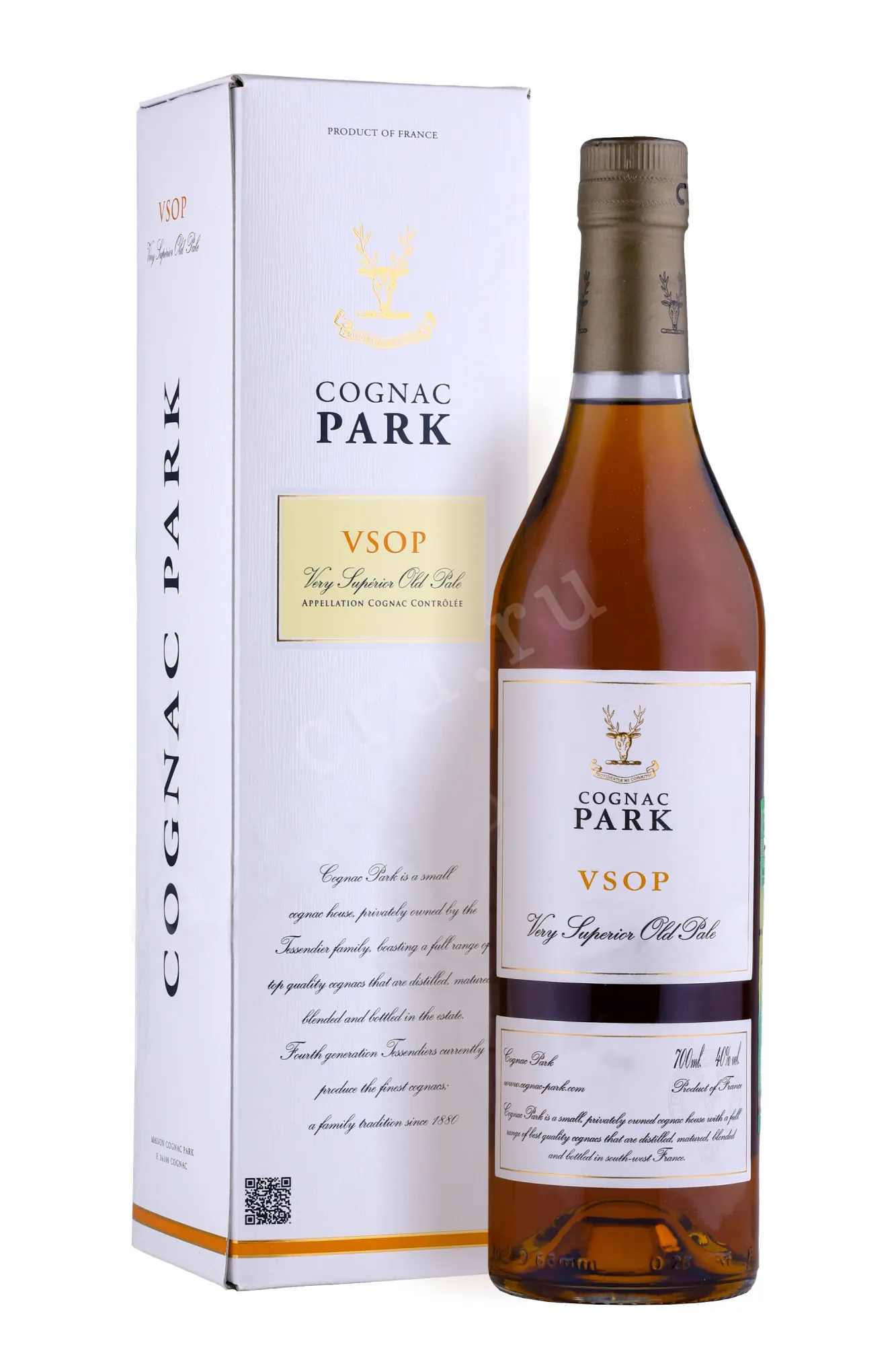 Фото — Коньяк Park VSOP in gift box  0.7 л