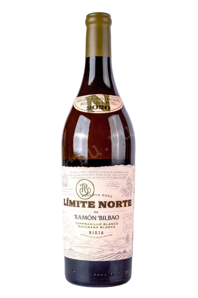 Вино Ramon Bilbao Limite Norte Tempranillo Blanco Maturana Blanca 2020 0.75 л