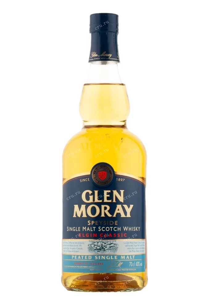 Виски Glen Moray Elgin Classic Peated  0.7 л