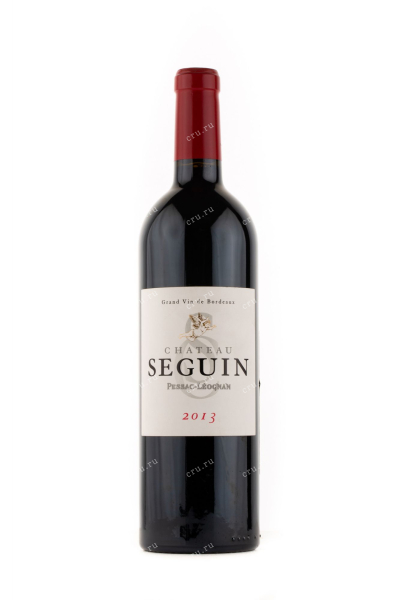 Вино Chateau Seguin Pessac-Leognan 2013 0.75 л