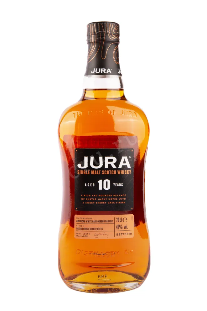 Виски Jura Aged 10 years in tube  0.7 л
