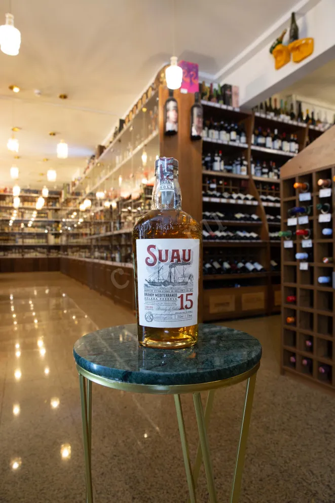 В магазине Крю Профи Suau 15 Brandy Mediterraneo Solera Reserva 0.7 л