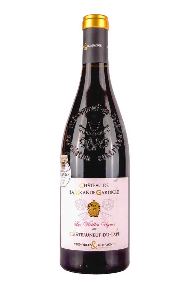 Вино Chateau dela Grande Gardiole Chateauneuf-du-Pape les Vieilles Vignes 2019 0.75 л
