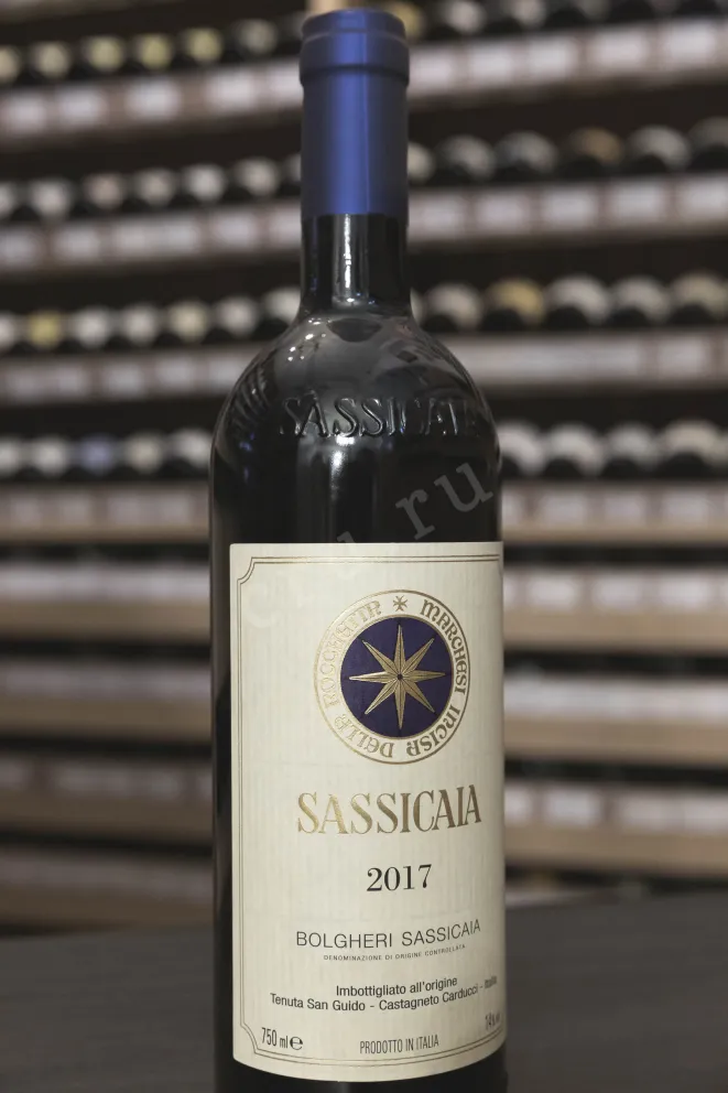В магазине Крю Профи Sassicaia 2017 0.75 л