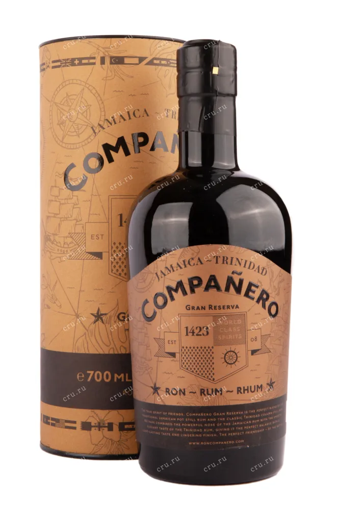 Ром 1423 Companero Jamaica Trinidad Gran Reserva  0.7 л