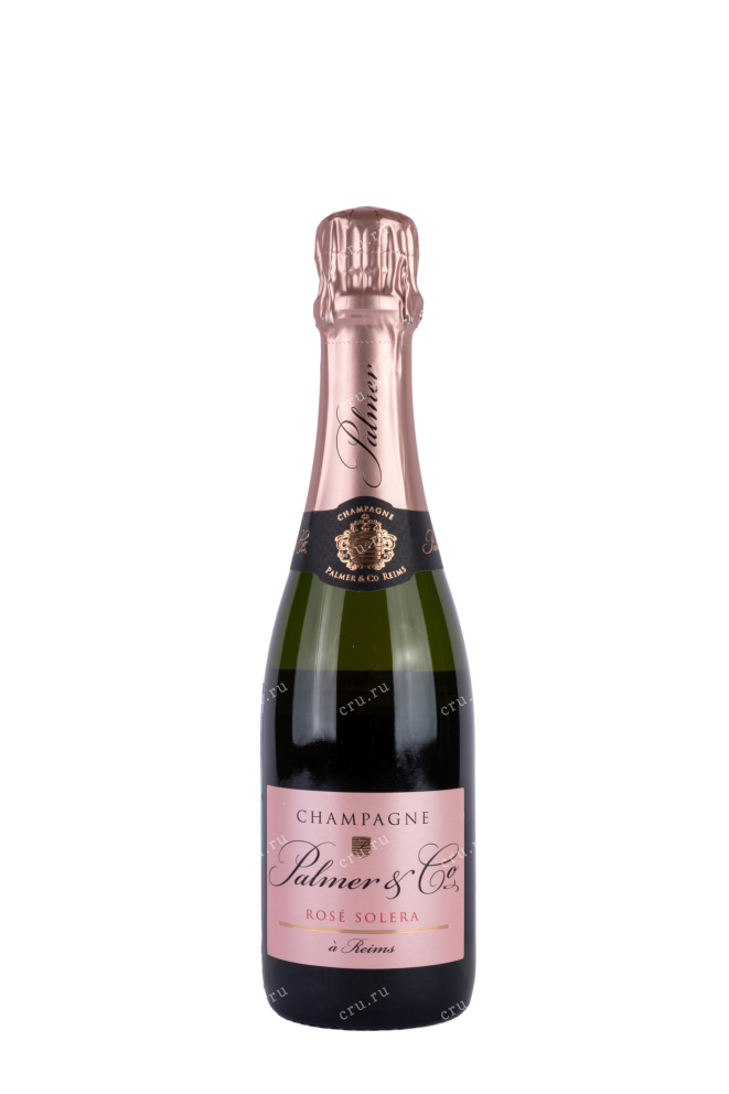 Шампанское Champagne Palmer & Co Brut Rose Solera  0.375 л