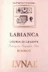 Этикетка Cantine Lunae Labianca Liguria di Levante 0.75 л