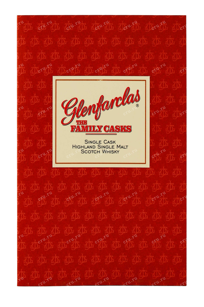 Контрэтикетка Glenfarclas Family Casks 1968 0.7 л