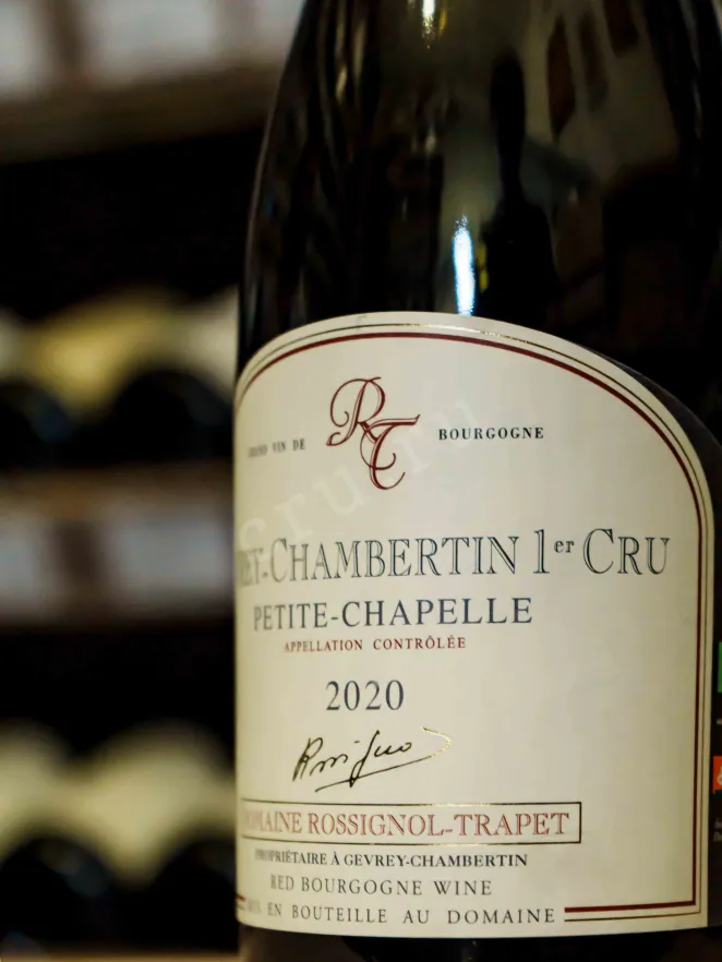 В магазине Крю Профи Domaine Rossignol-Trapet Petite-Chapelle Gevrey-Chambertin 1er Cru 2020 0.75 л