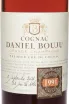 Этикетка Daneil Bouju Grande Champagne Premier Cru De Cognac in gift box 1991 0.7 л
