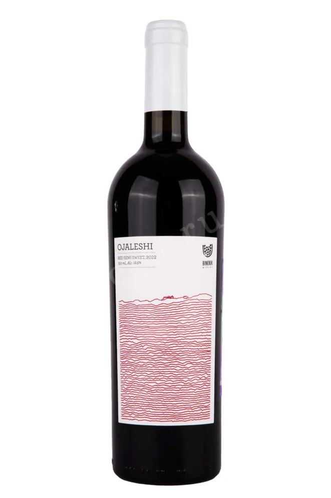 Вино Binekhi Ojaleshi Red Semi-Sweet 2023 0.75 л