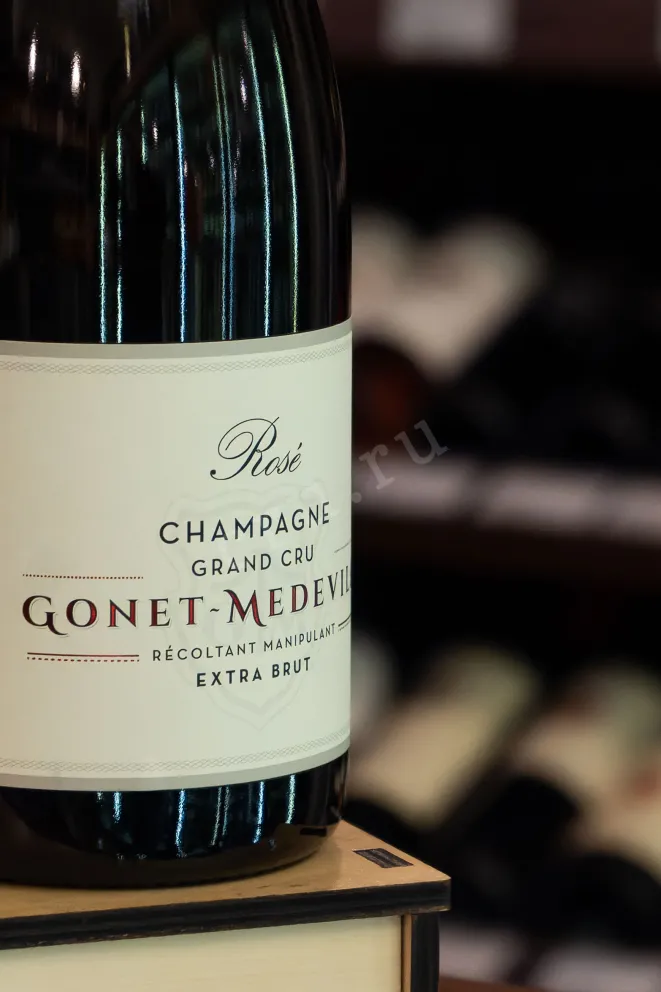 В магазине Крю Профи Gonet-Medeville Rose Grand Cru Extra Brut 2021 0.75 л