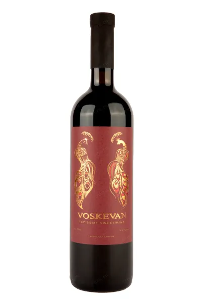 Вино Voskevan Red Semi-Sweet 0.75 л