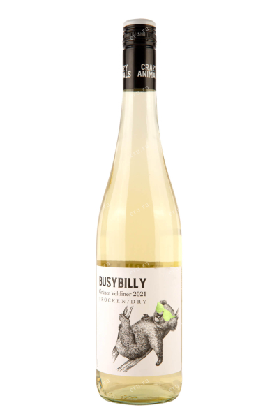 Вино Busybilly Gruner Veltiner Trocken 2021 0.75 л