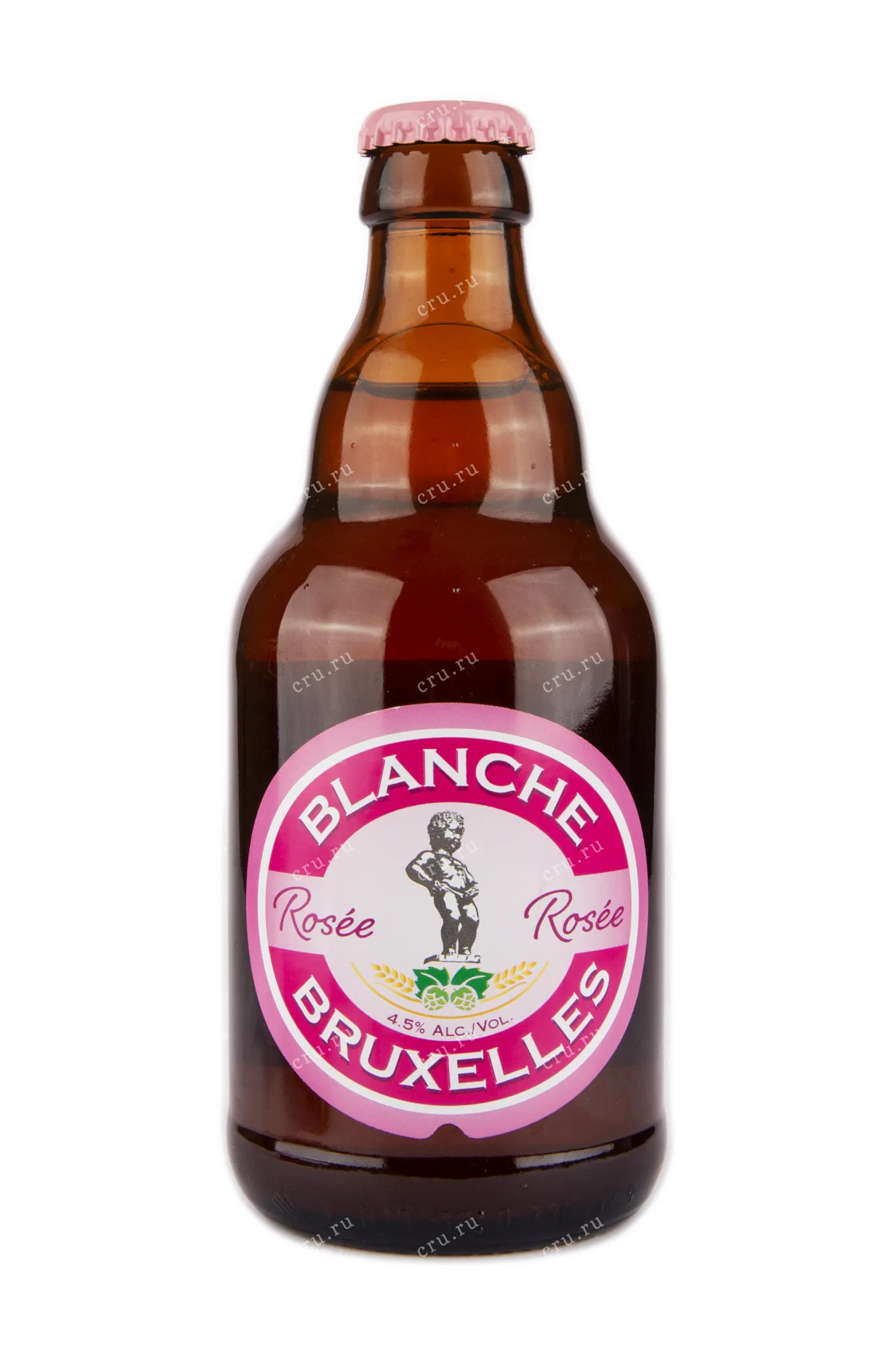 Фото — Пиво Blanche de Bruxelles Rosee  0.33 л
