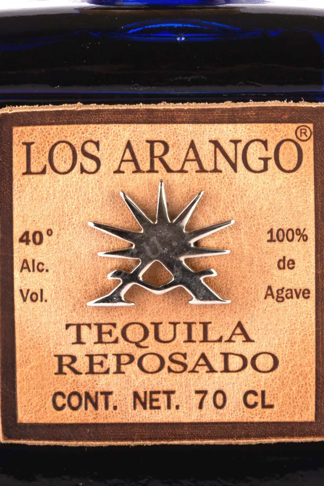 Этикетка Los Arango Reposado 0.7 л