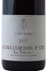 Этикетка Comte Senard Aloxe-Corton Premier Cru Les Valozieres 2022 0.75 л