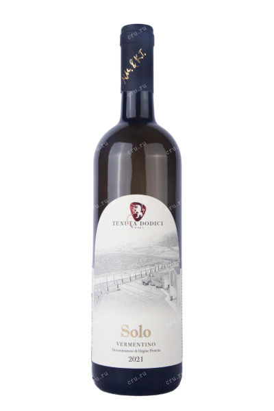 Вино Solo Dodici Vermentino Maremma 2022 0.75 л