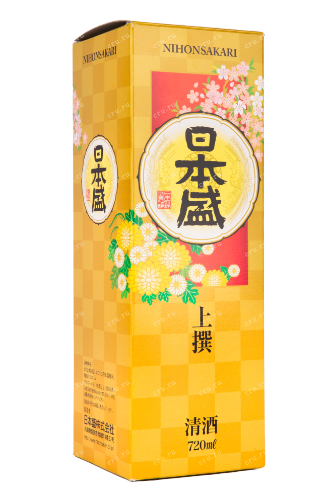 Саке Nihonsakari Jisen Home Type White Саке with gift box  0.72 л
