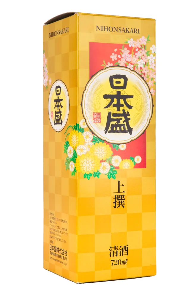 Саке Nihonsakari Jisen Home Type White Саке with gift box  0.72 л