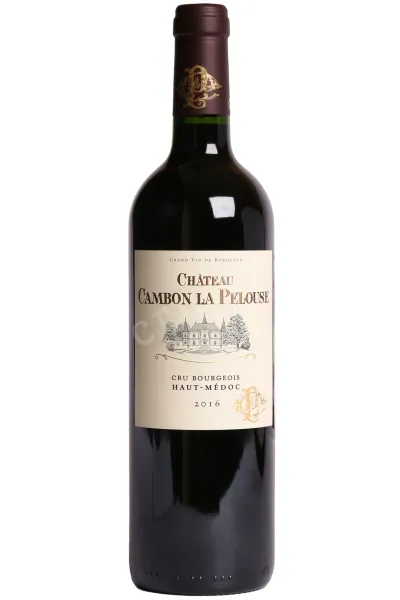 Вино Chateau Cambon La Pelouse Haut-Medoc 2016 0.75 л
