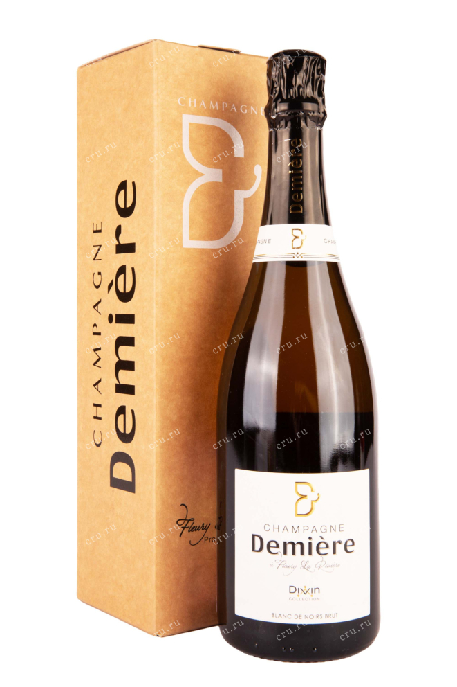 Шампанское Demiere Divin Blanc de Noirs Brut gift box  0.75 л
