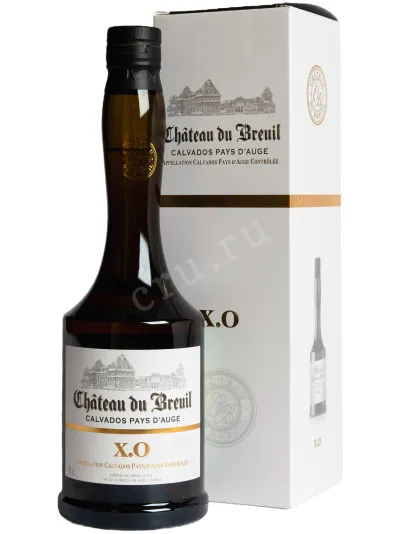 Кальвадос Chateau du Breuil XO Pays d'Auge AOC in gift box   0.7 л