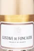 Этикетка Gustave De Foncaude Cremant De Bordeaux Rose 2023 0.75 л