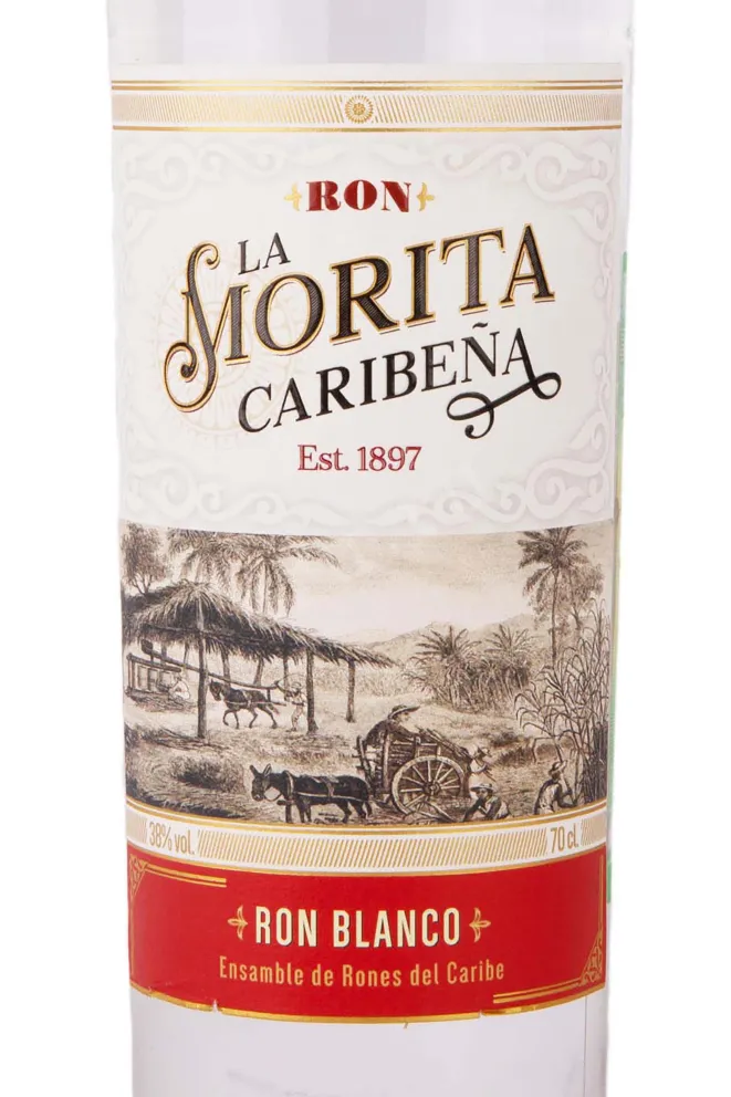 Этикетка La Morita Caribena Blanco 0.7 л