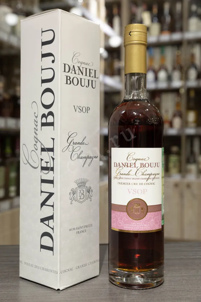 В магазине Крю Профи Daniel Bouju VSOP Premier Cru De Cognac in gift box 0.5 л