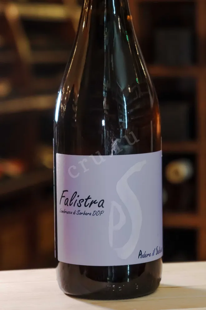 В магазине Крю Профи Podere il Saliceto Falistra Lambrusco di Sorbara DOP 2020 0.75 л