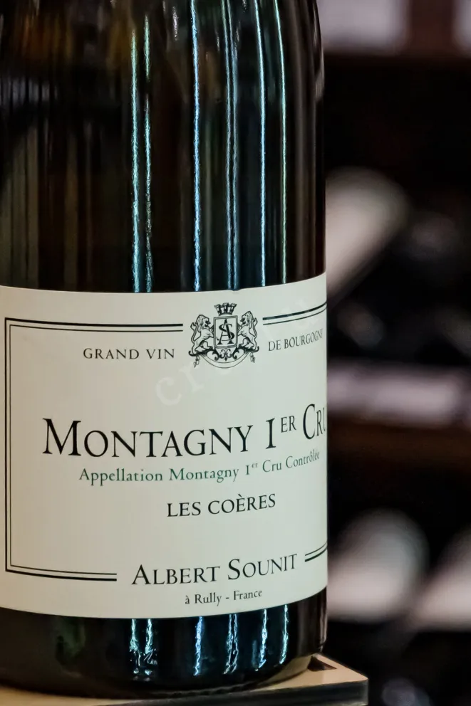 В магазине Крю Профи Albert Sounit Montagny Premier Cru Les Coeres 2022 0.75 л