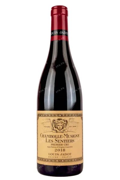 Вино Louis Jadot Chambolle-Musigny Premier Cru Les Sentiers 2018 0.75 л