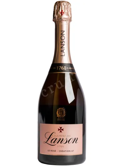 Шампанское Lanson Le Rose Creation 2019 0.75 л