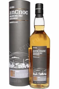Виски AnCnoc Peated 10 Years Old in tube  0.7 л