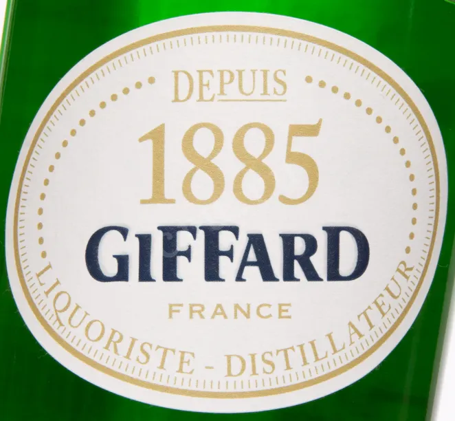 Этикетка Giffard Green Melon 0.7 л